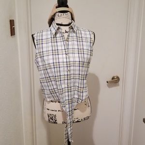 Plaid Country Western Top